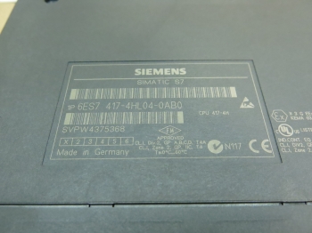 Siemens 6ES7417-4HL04-0AB0