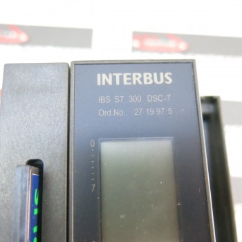 Phoenix Contact Interbus   IBS  S7-300  DSC-T Ord. No.: 27 19 97 5