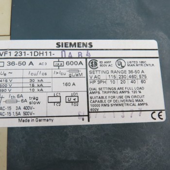 Siemens 3VF1 231-1DH11